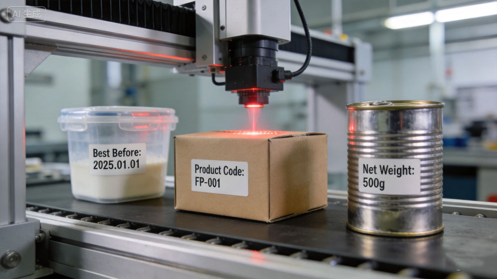 Laser Marking in Food Packaging