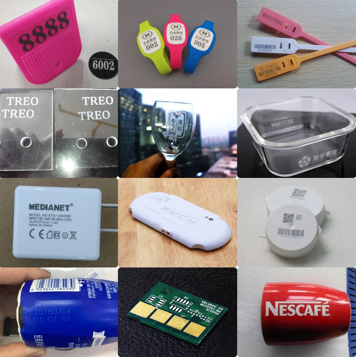 Laser Marking Samples