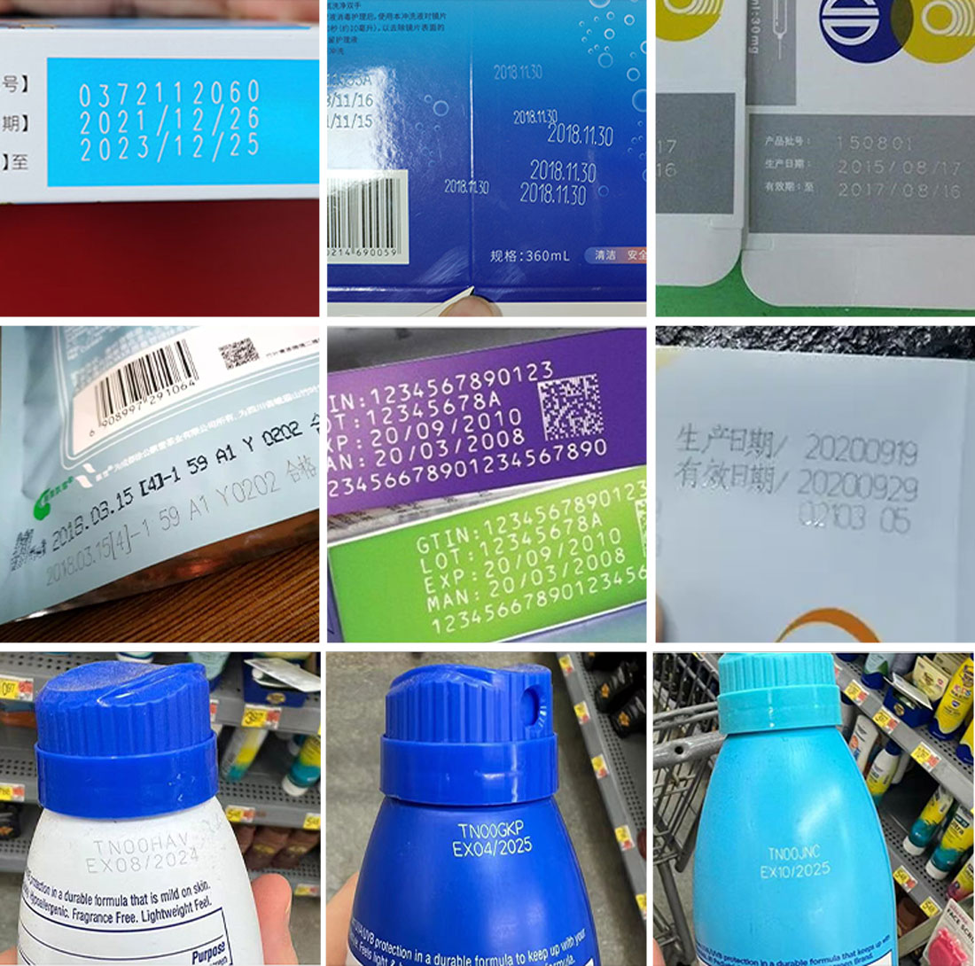 CO2 Flying Laser Marking Samples