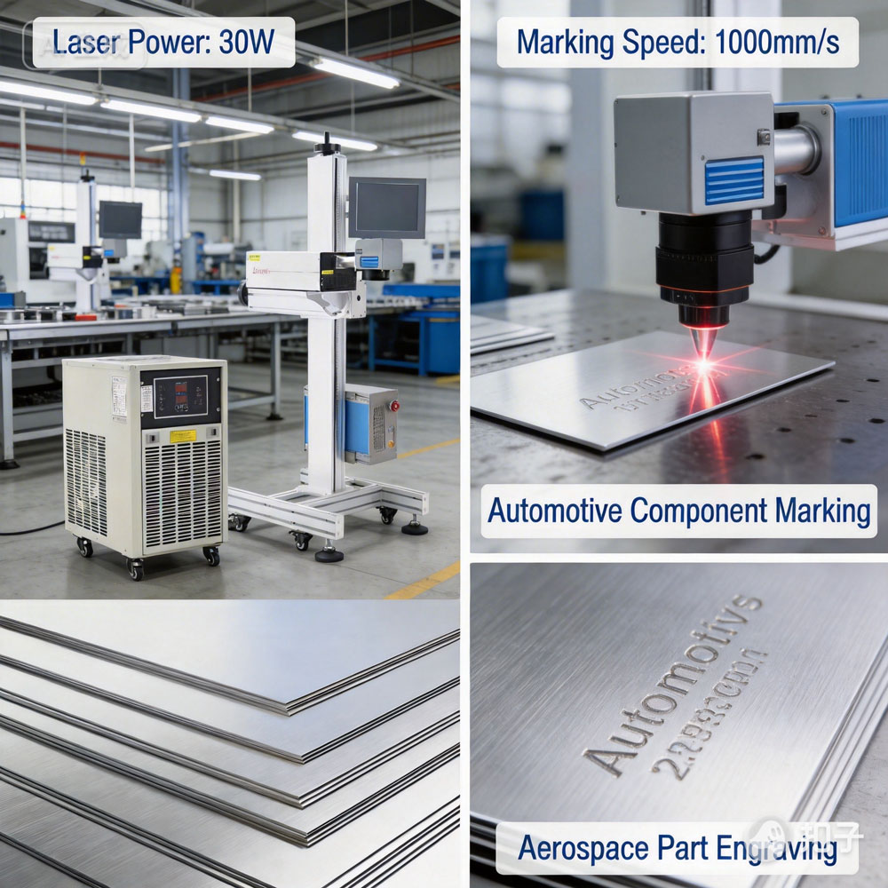 Aluminium Laser Marking