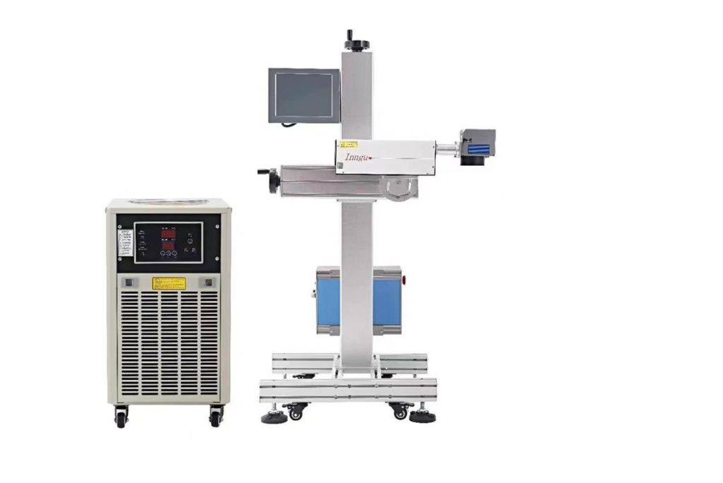Flying Laser Marking for Wood Packaging
