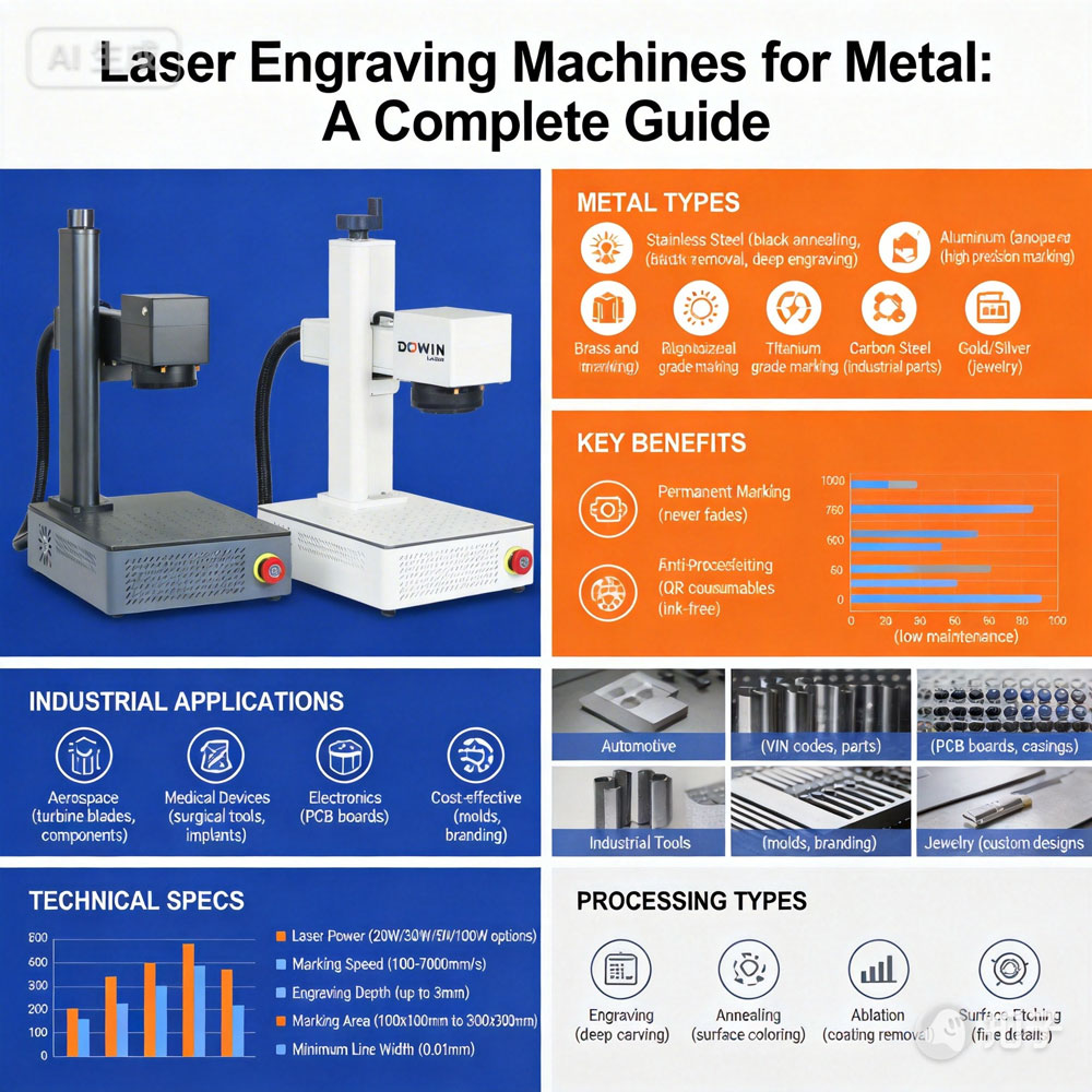 Laser Engraving Machines for Metal