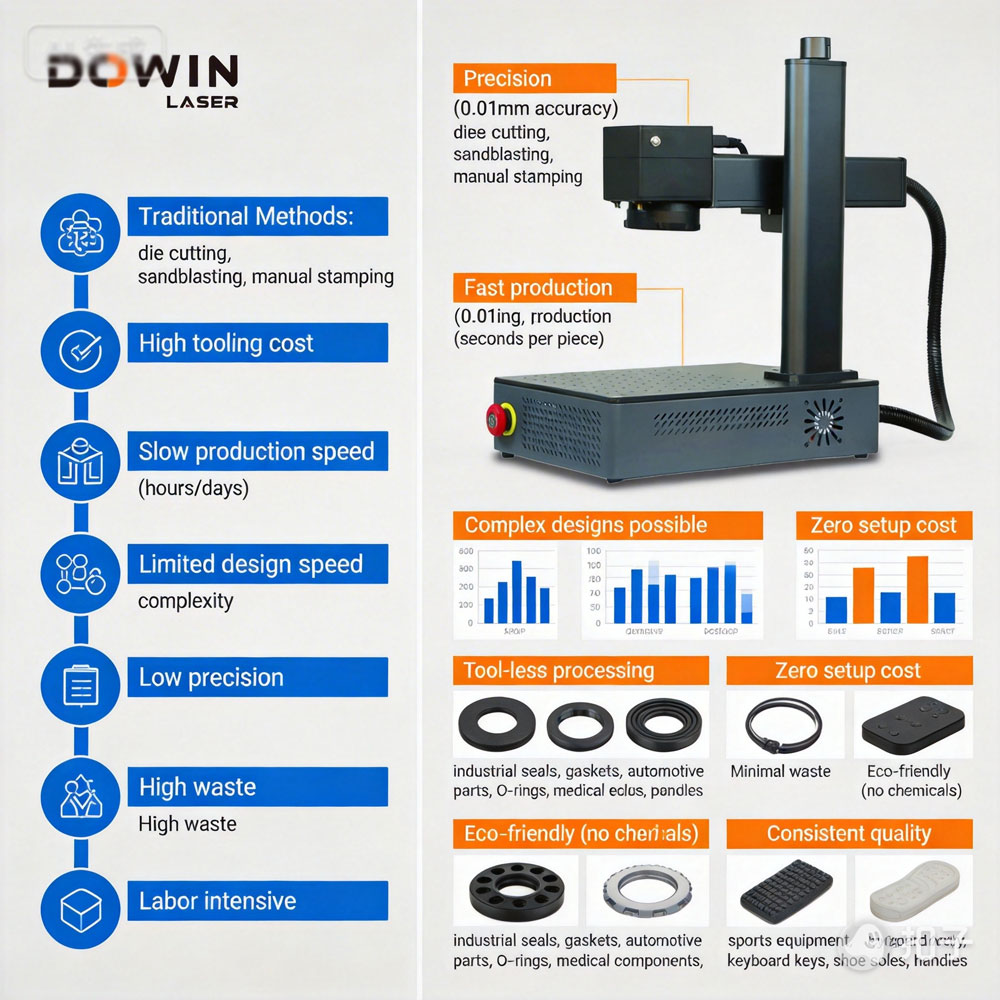 Laser Engraving on Rubber