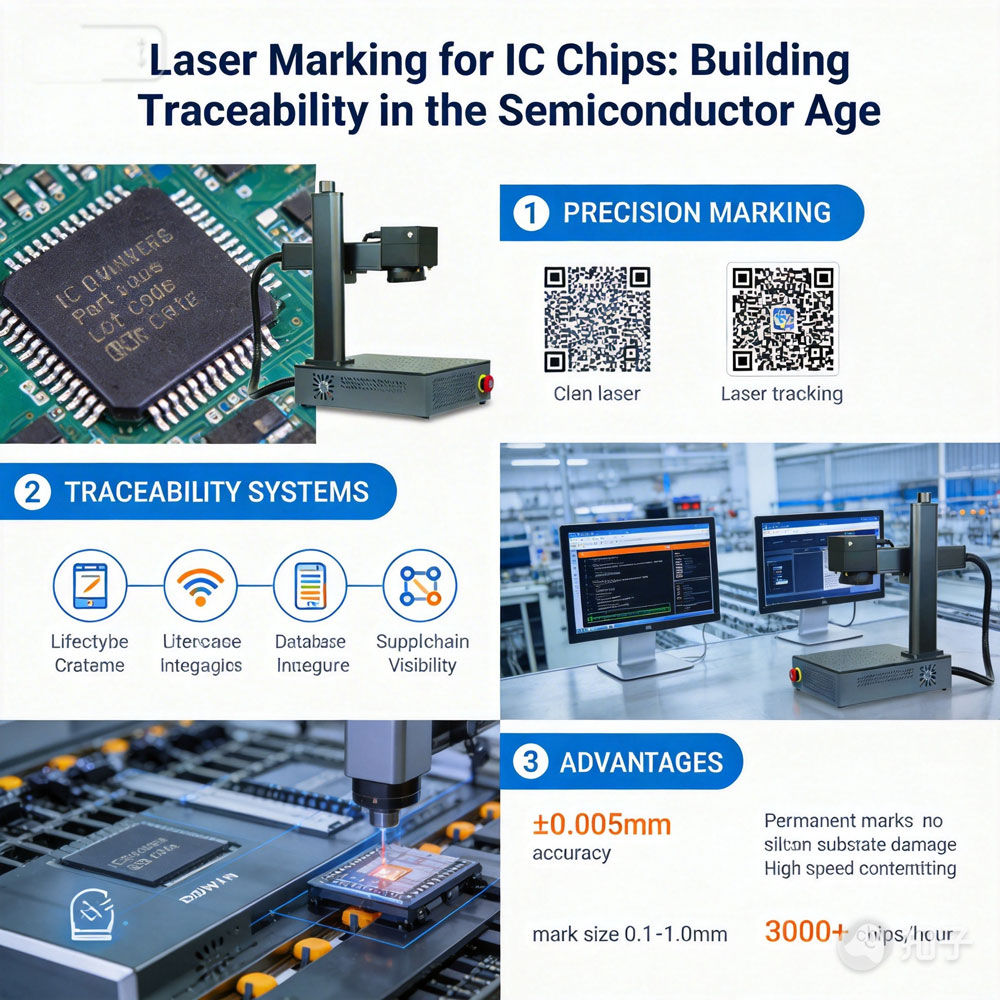 Laser Marking for IC Chips