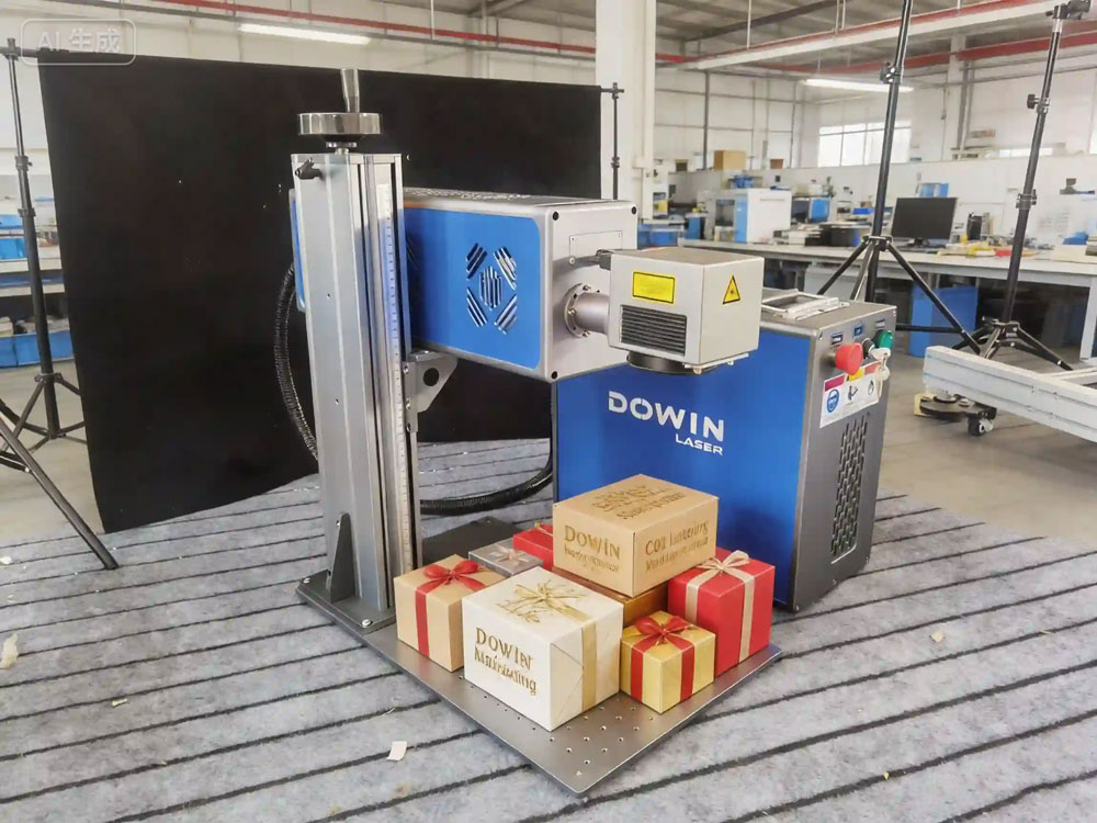 CO2 Laser Marking on Gift Boxes