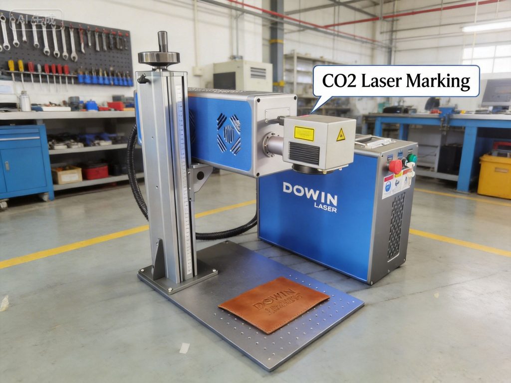 CO2 Laser Marking on Leather